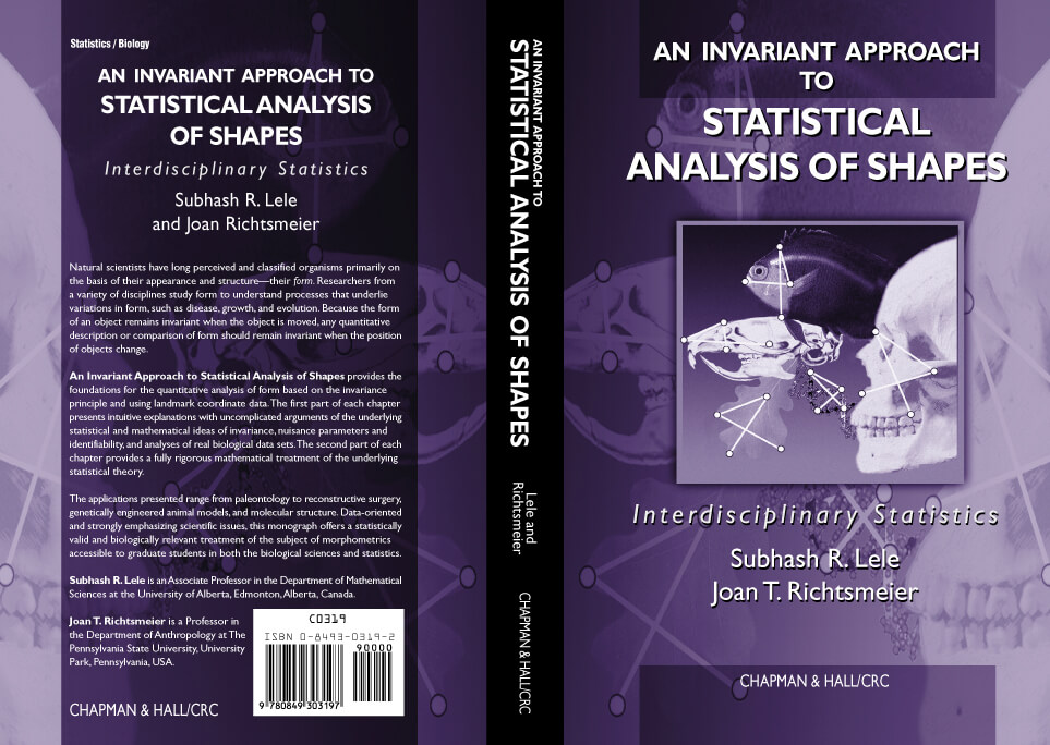 An invariant approach to statistical analysis of shapes